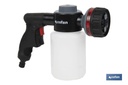 Imagen Adicional de Pistola de riego con 6 posiciones ajustables y depósito para dispensador de jabón de 500 ml