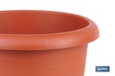 Imagen Adicional de Maceta redonda con plato