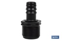 Imagen Adicional de Conector de enlace mixto para riego por goteo o aspersión de rosca 3/4''