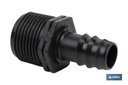 Imagen Adicional de Conector de enlace mixto para riego por goteo o aspersión de rosca 3/4''