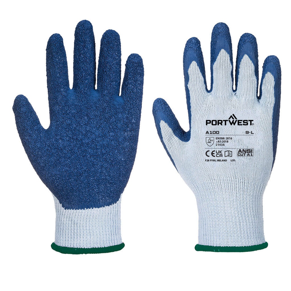 A100 - Guante Grip - Látex
