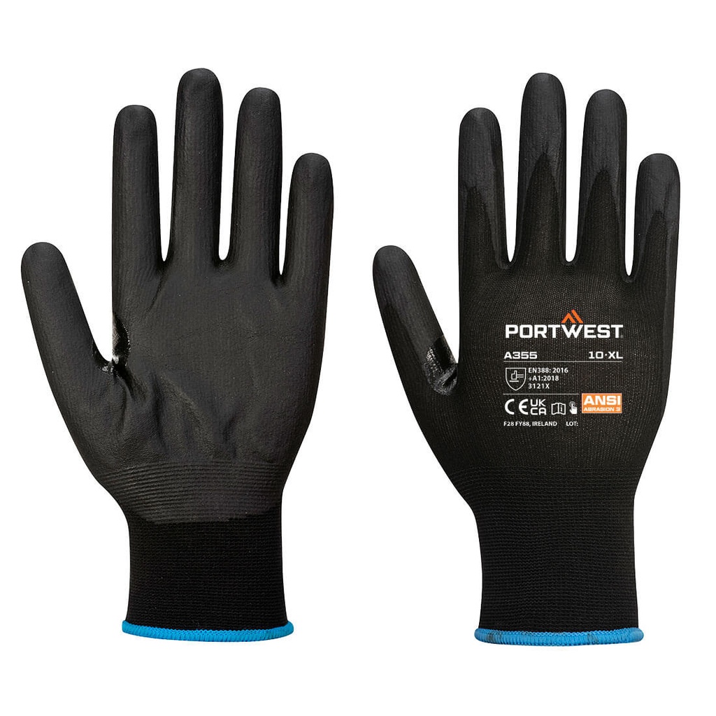 A355 - Guante NPR15 Nitrile Foam Touchscreen (pack 12) para pantallas electrónicas