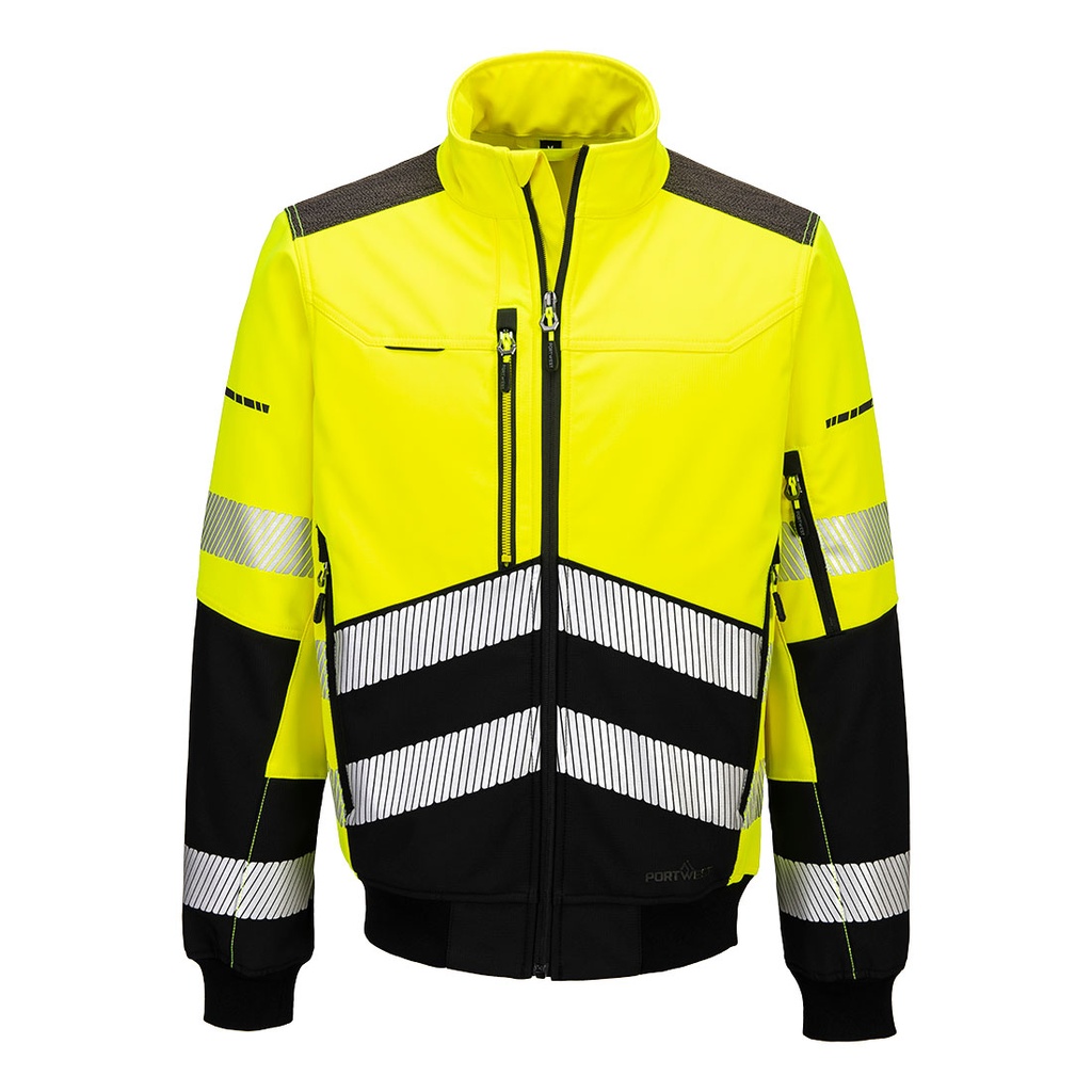 EV468 - Cazadora Softshell EV4 Hi-Vis (3 Capas)