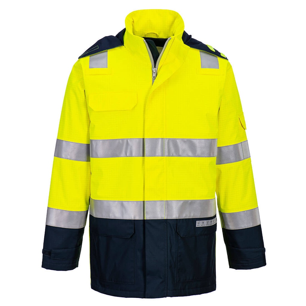 FR605 - Chaqueta ligera Bizflame Rain+ Hi-Vis Light Arc