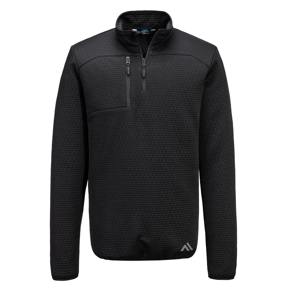 KX376 - Sudadera KX3 Textured con cremallera 1/4