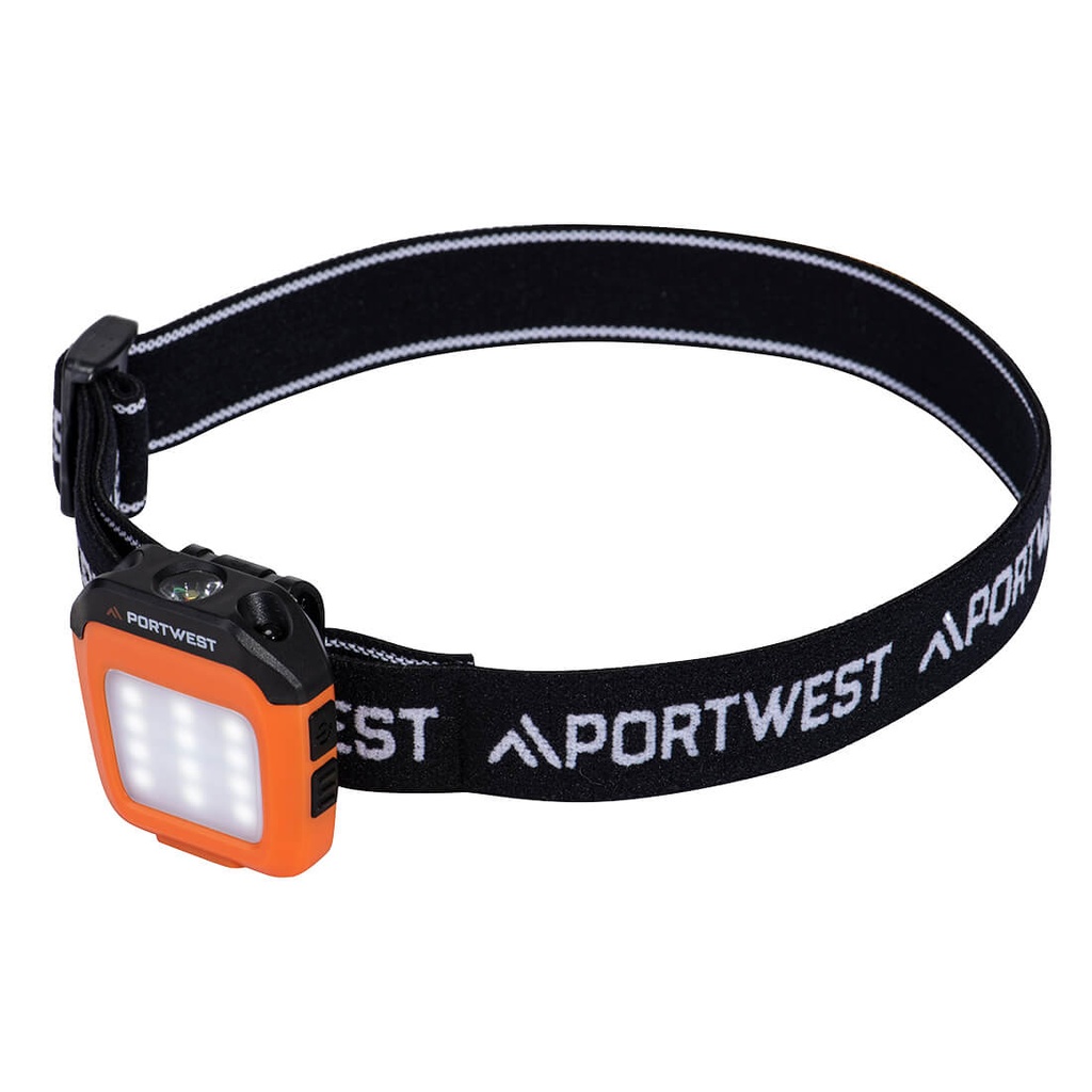 PA74 - Luz LED multifunción para gorras recargable por USB