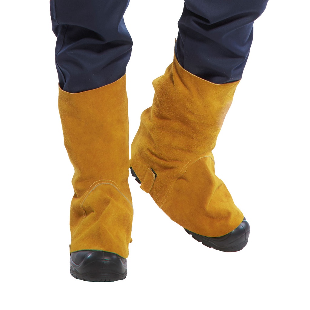 SW32 - Cubre-botas de cuero para soldadura