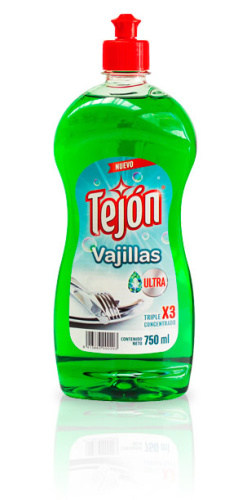 LAVAVAJILLAS TEJON SUPERCONCENTRADO 750ml CAJA 18 UDS CAJA 18 UDS