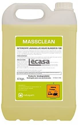 LAVAVAJILLAS AUTOMATICAS MASSCLEAN E-130 AGUAS MEDIAS 6 KGS