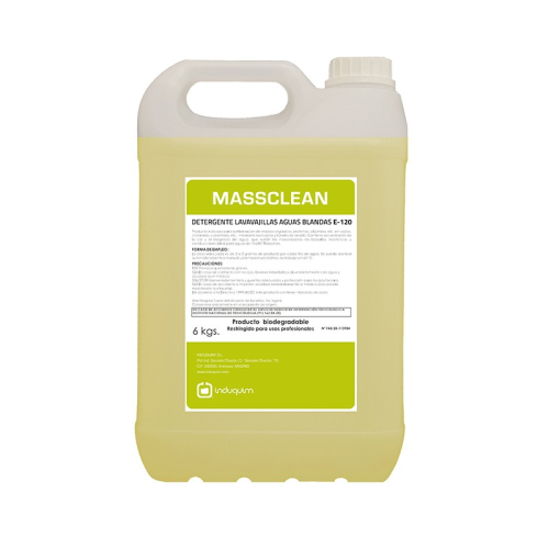 Massclean E-120 Detergente aguas blandas Lavavajillas automatico 5 L