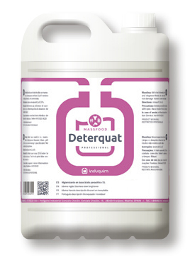 Detergente higienizante de equipos y utensilios deterquat IA-705 Garrafa 10L