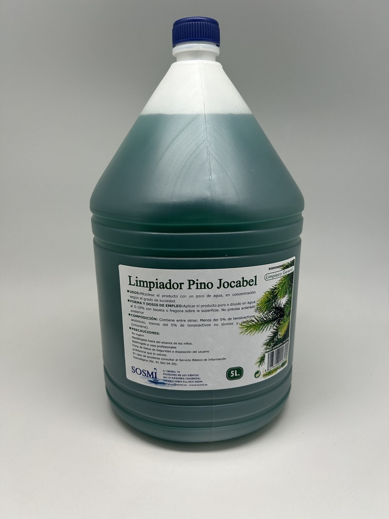 LIMPIADOR PINO 5 LITROS CAJA 4 UDS