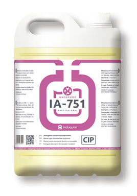 IA-751 DETERGENTE CAUSTICO ANTIESPUMANTE AGUAS BLANDAS 20 L