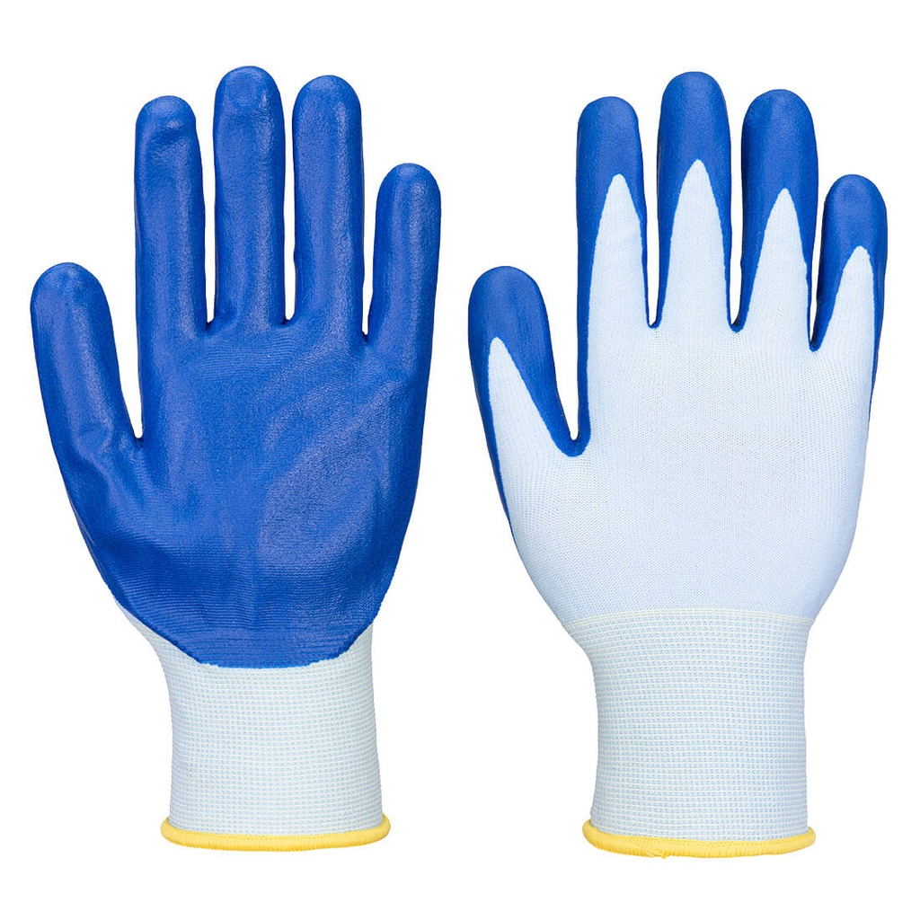 AP71 - Guante FD Grip 15 Nitrile  Azul usp en alimentacion