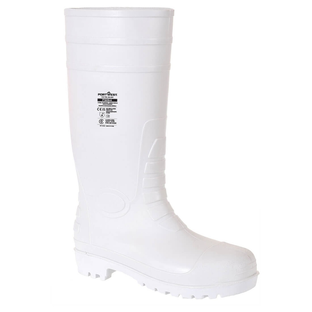 FW84 - Bota Wellinton Safety Food  Alimentacion S4  Blanco