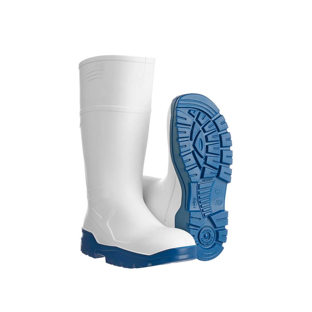 FD84 - Bota para alimentación Wellington PU S5 CI FO  Blanco