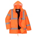 RT34 - Chaqueta de alta visibilidad transpirable Winter Traffic  Naranja TALLA L