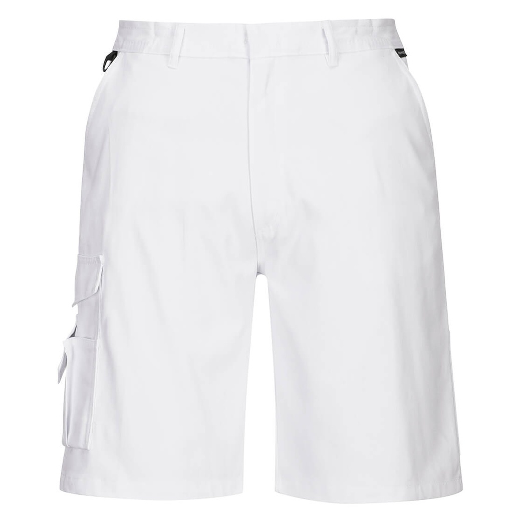 S791 - Bermudas de pintor  Blanco Talla L