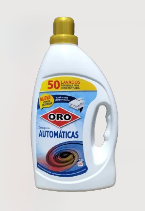 DETERGENTE AUTOMATICAS ORO LIQUIDO AUTOMATICAS 2,5L. C/4 