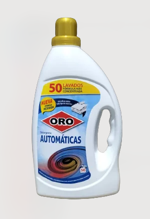 DETERGENTE ORO LIQUIDO AUTOMATICAS 2,5L. C/4 (copia)