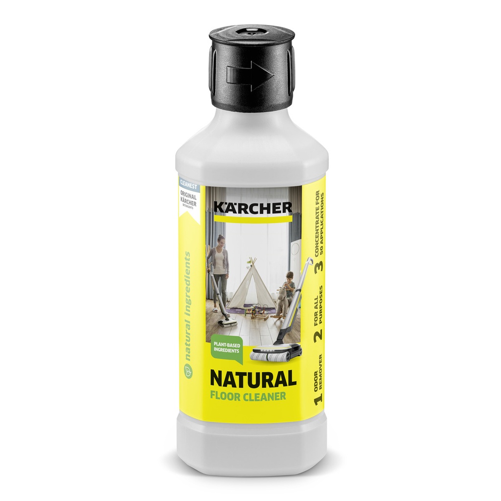 Detergente para suelos natural RM 538N, 500ml, Karcehr 6.296-286.0