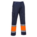 E049 - Pantalón bicolor de alta visibilidad clase 1 Contrast Service