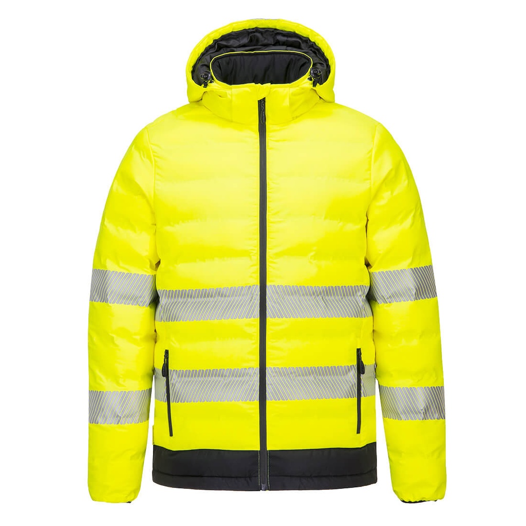 S548 - Chaqueta calefactada de alta visibilidad Ultrasonic Heated Tunnel