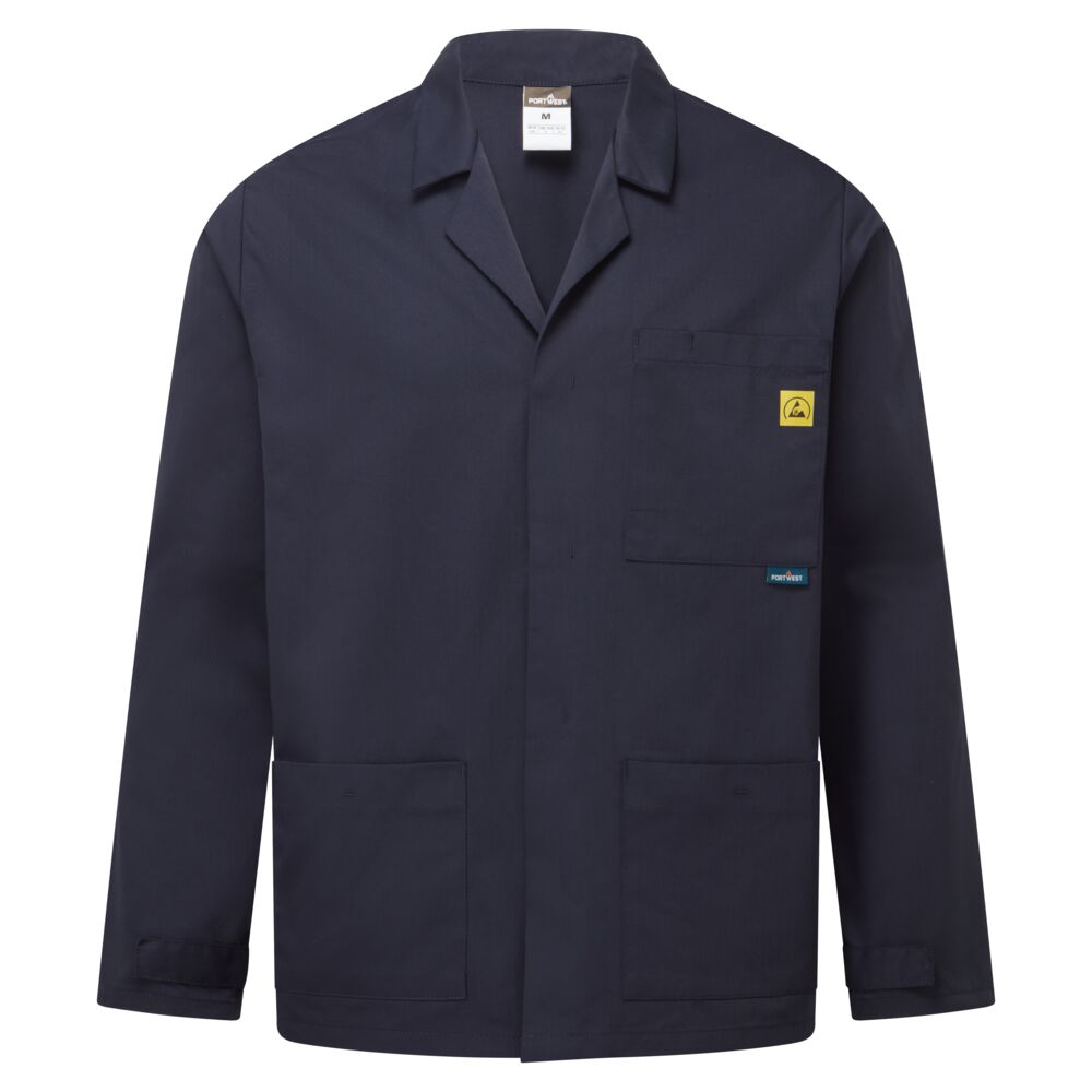 AS18 -  Anti-Static ESD Lab Jacket Chaqueta laboratorio