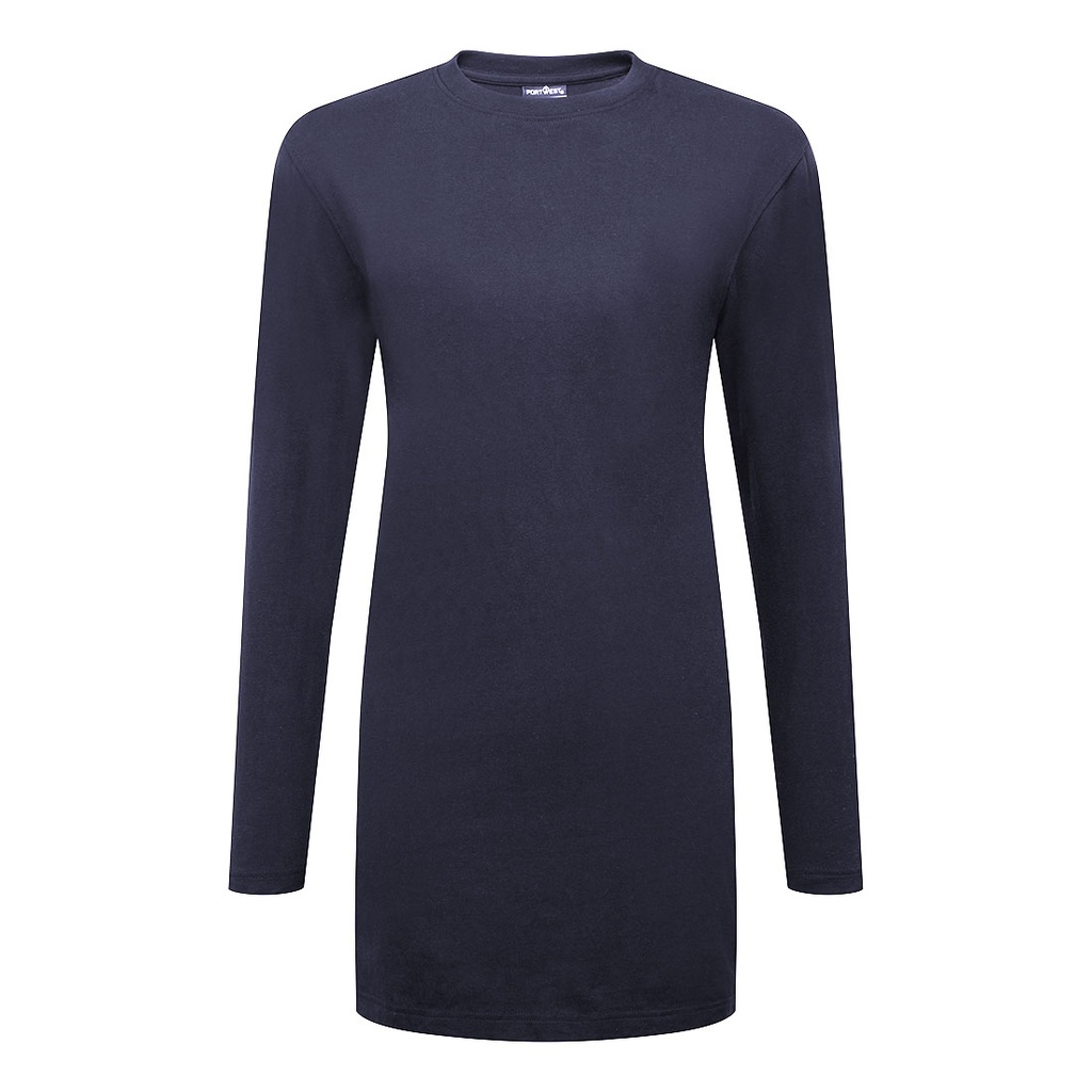 B194 - Camiseta larga de mujer  100% algodón