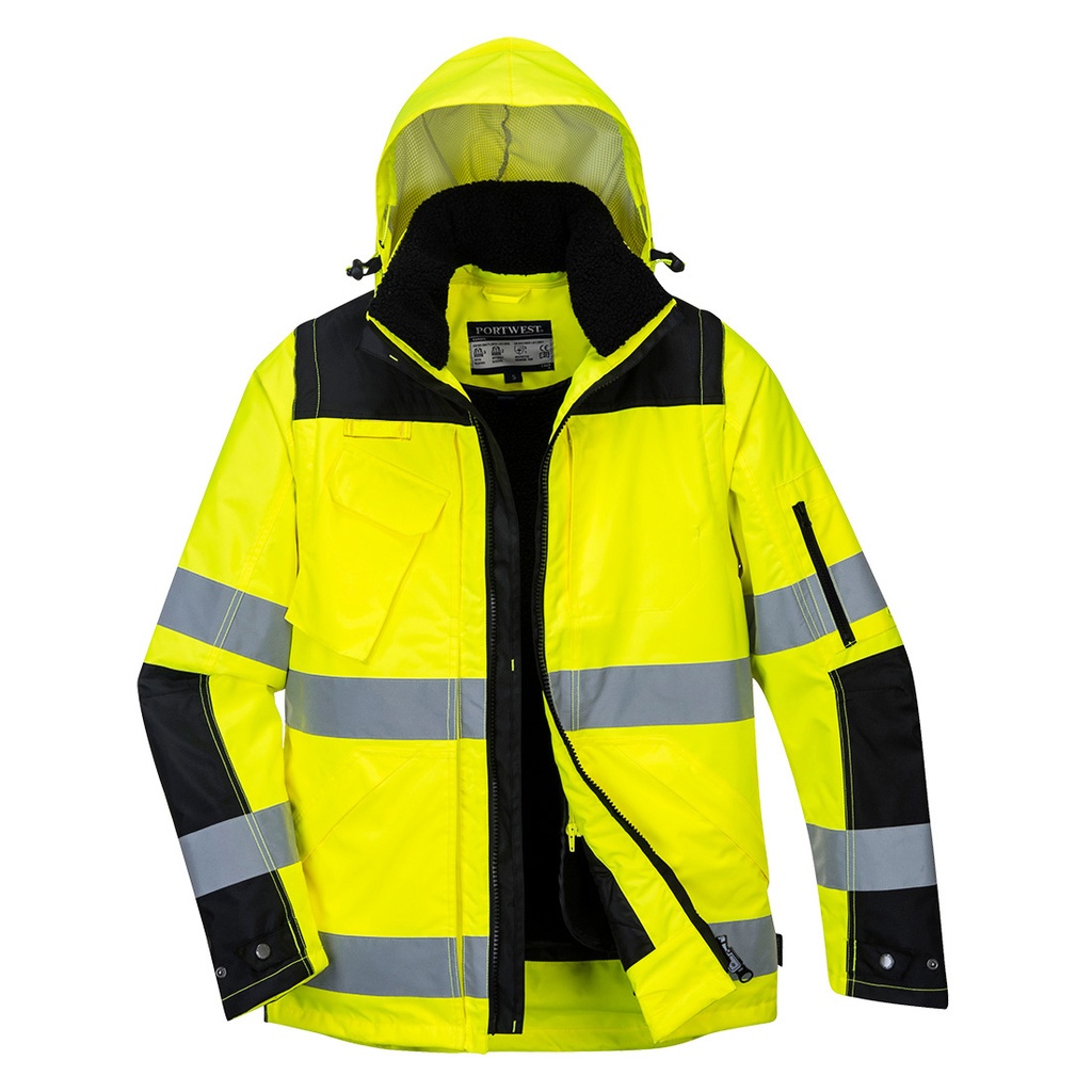 C469 - Chaqueta 3 en 1 Pro Hi-Vis