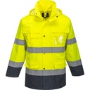 S162 - Chaqueta bicolor de alta visibilidad 3 en 1 Lite