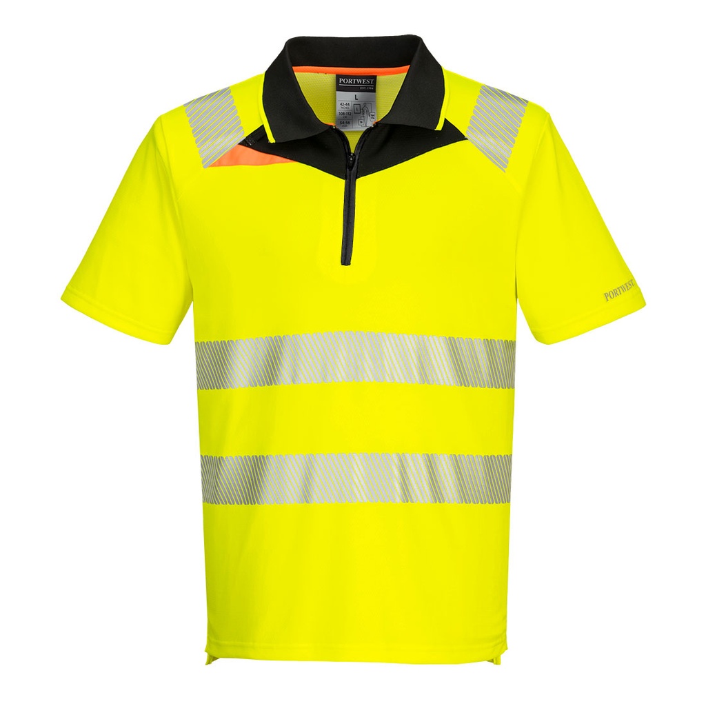 DX412 - Polo DX4 de alta visibilidad M/C