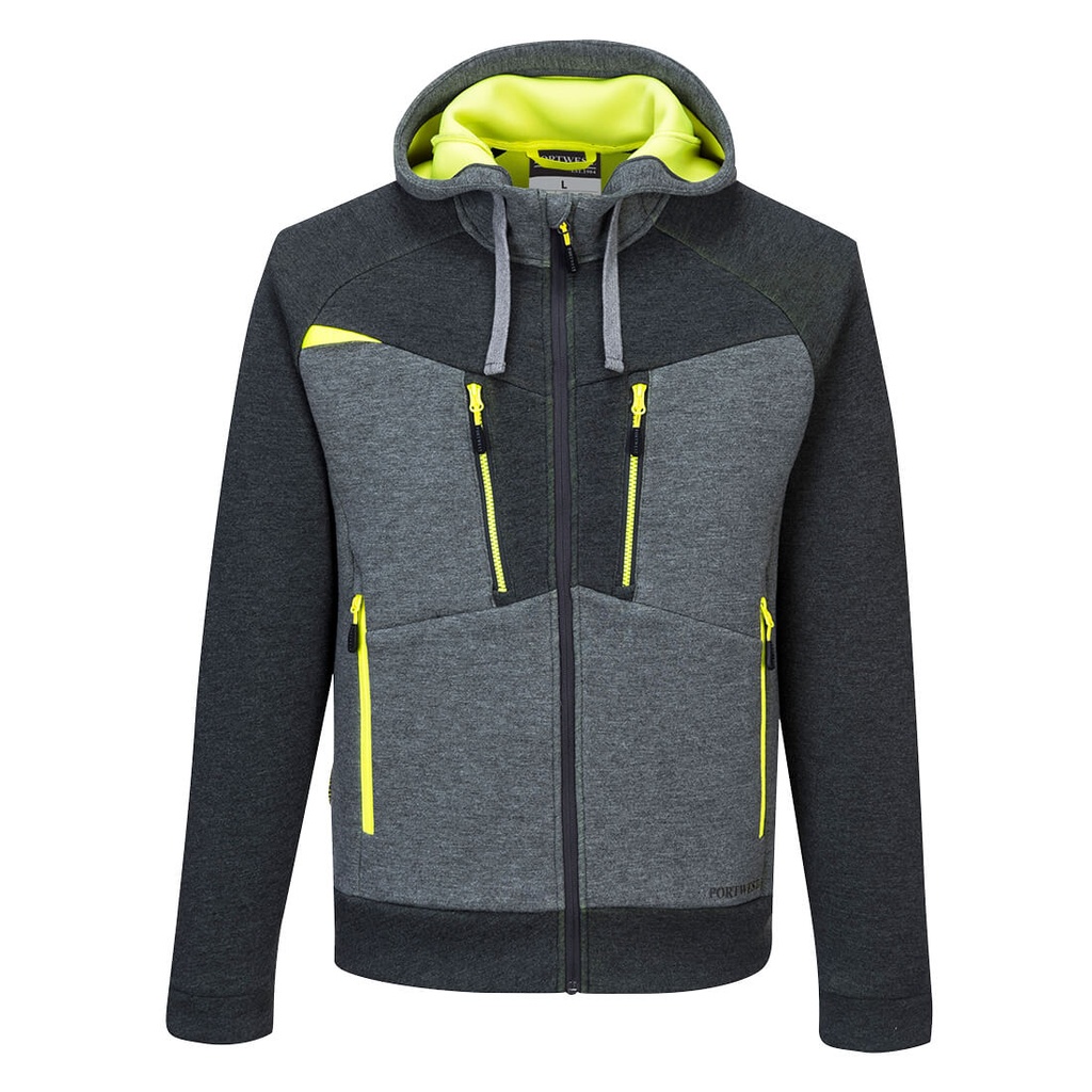 DX472 - Sudadera con capucha y cremallera DX4
