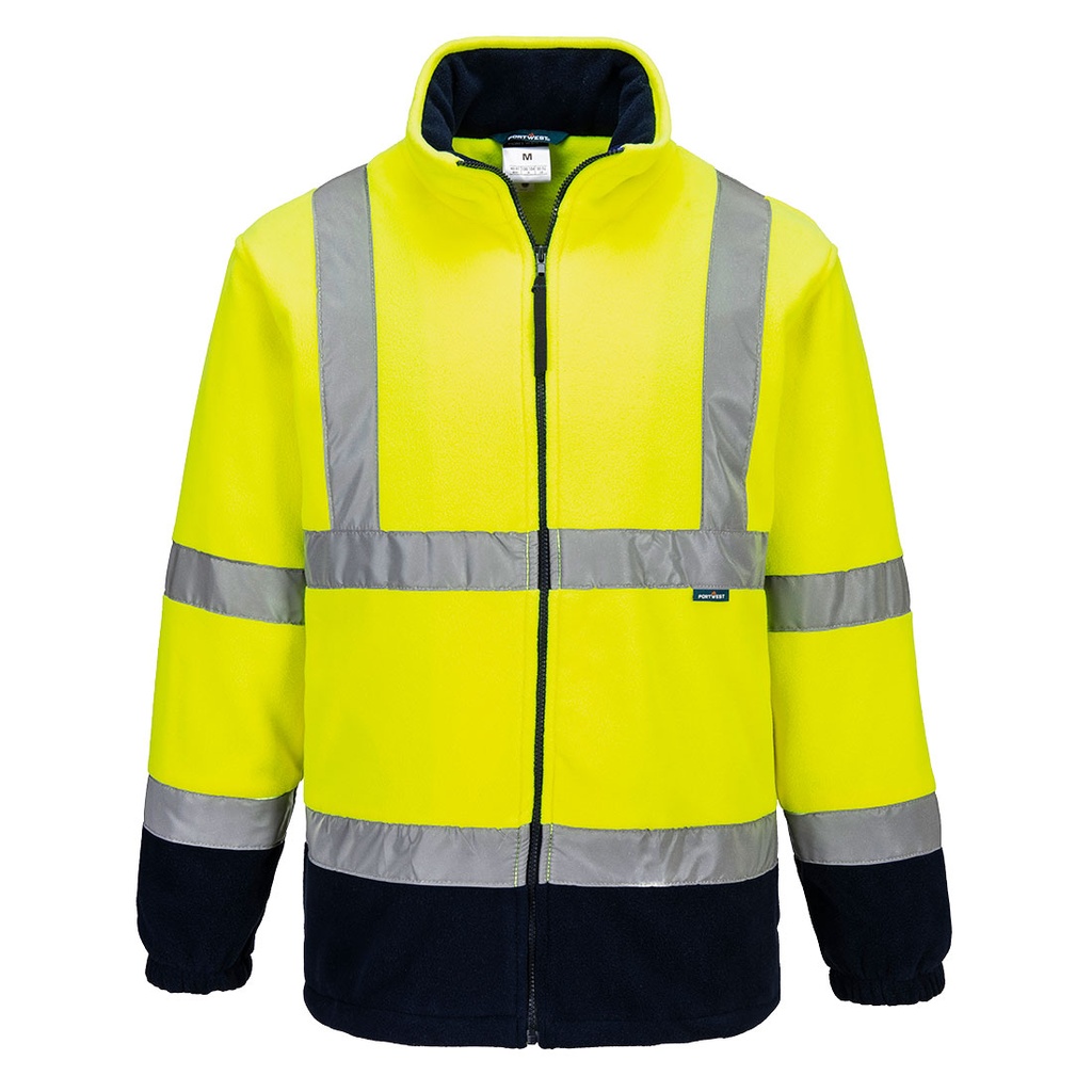 F301 - Forro polar bicolor de alta visibilidad