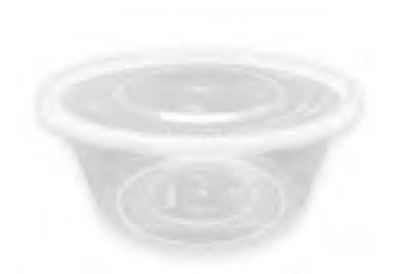 Envases PP inyectado 500ml con tapa 9 packs de 50 uds. ERPPIN000007