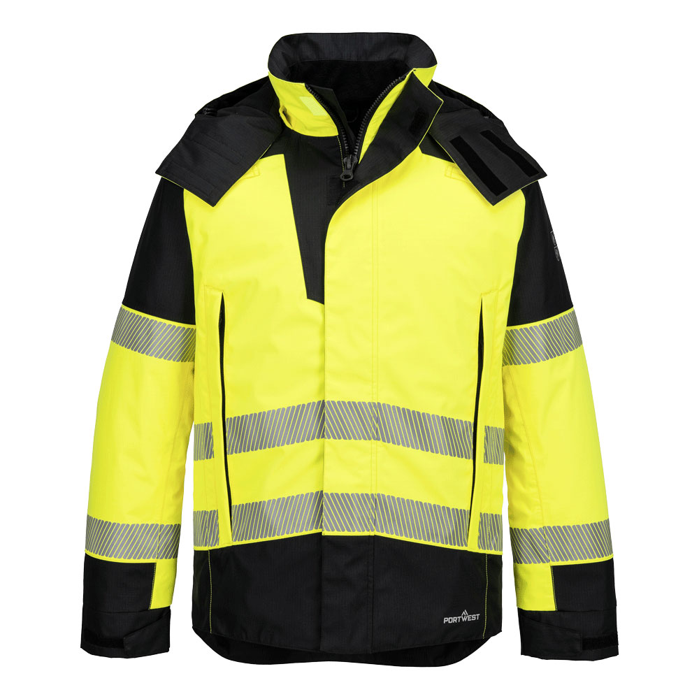 FR606 - Chaqeta de invierno PW3 FR Modaflame Rain+ Hi-Vis Winter