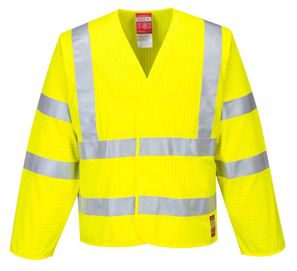 FR85 - Chaqueta de alta visibilidad, antiestática - Resistente a la llama 