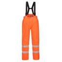 S781 - Pantalón de alta visibilidad con forro, resistente a la llama y antiestático Bizflame Lluvia
