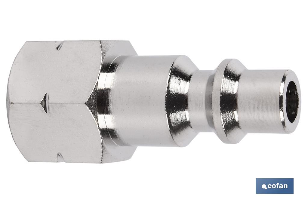 CONECTOR AIRE ROSCA HEMBRA 3/8