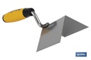 LLANA INOX PARA ESQUINAS EXTERIORES MANGO BI-COMPONENTE 80X60