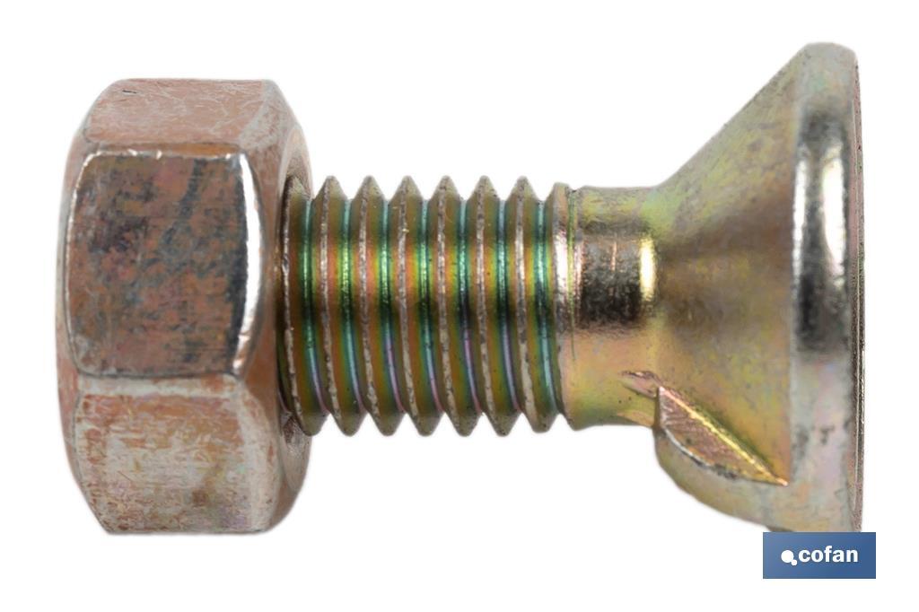 Tornillo de arado DIN 604