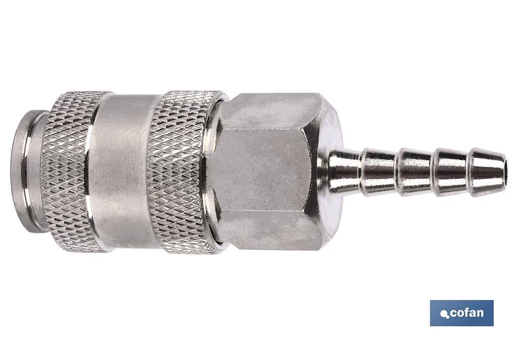 Enchufe rápido universal espiga tubo Ø13mm