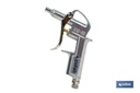 Pistola soplar de aluminio
