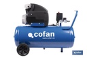 Compresor de aire de pistón coaxial