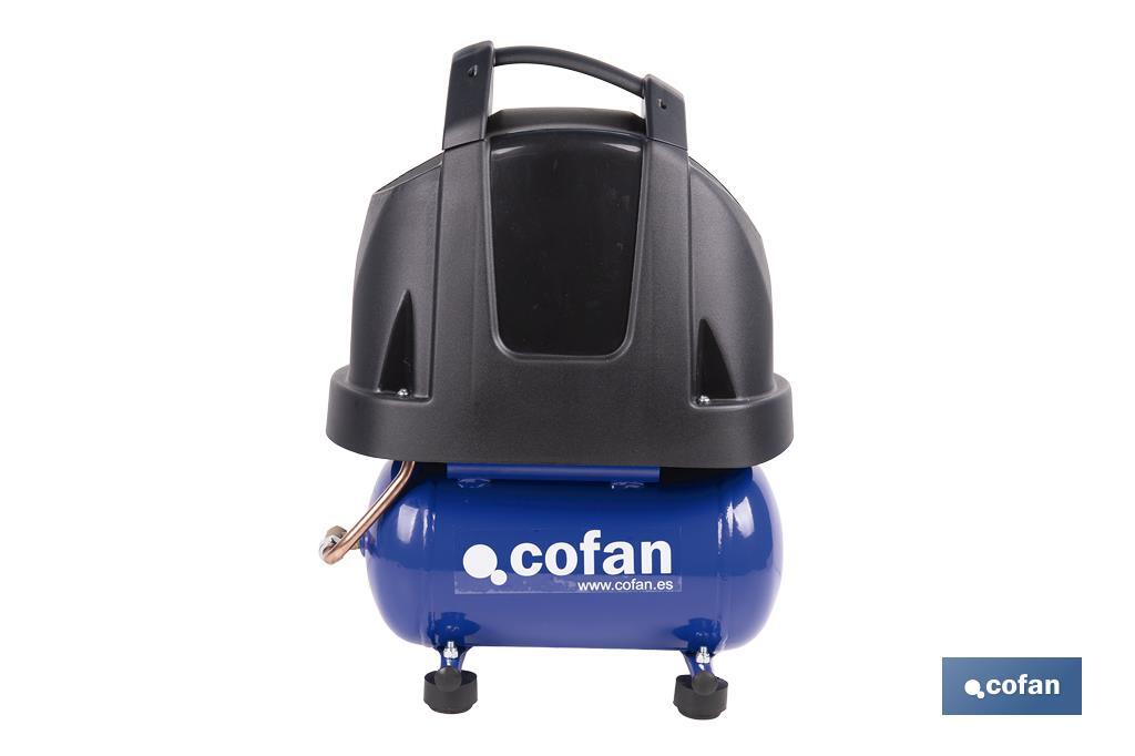 Compresor de pistón coaxial portátil 1,5 HP