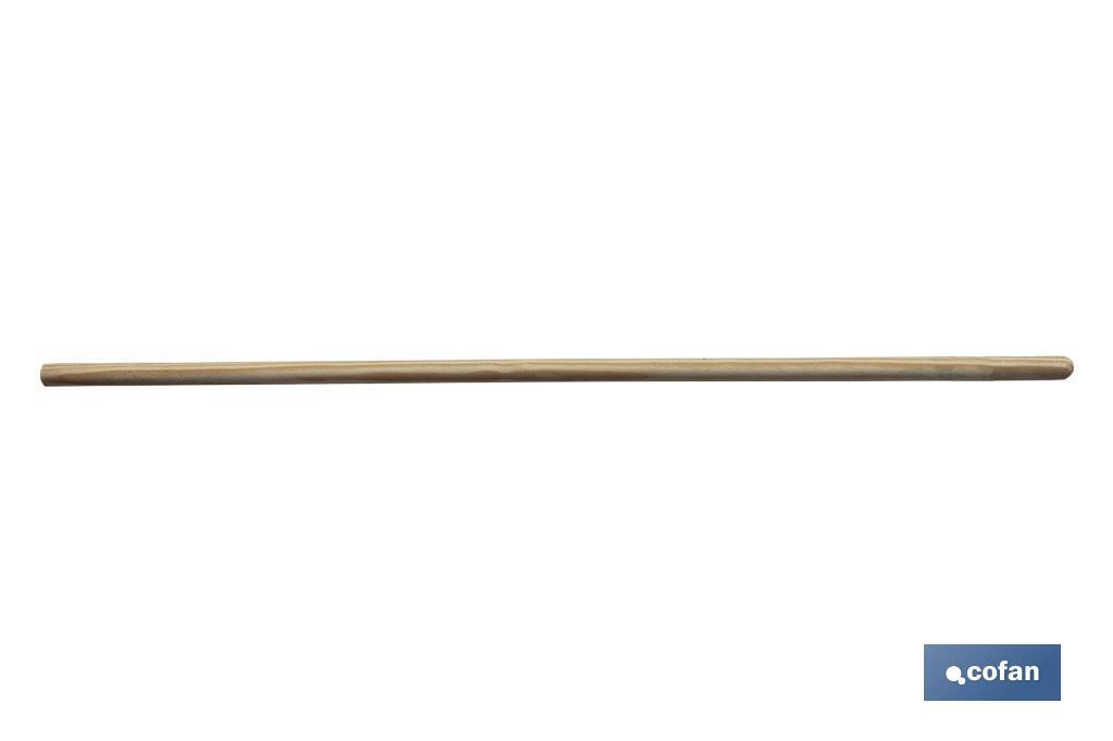 Mango de madera para cepillo barrendero