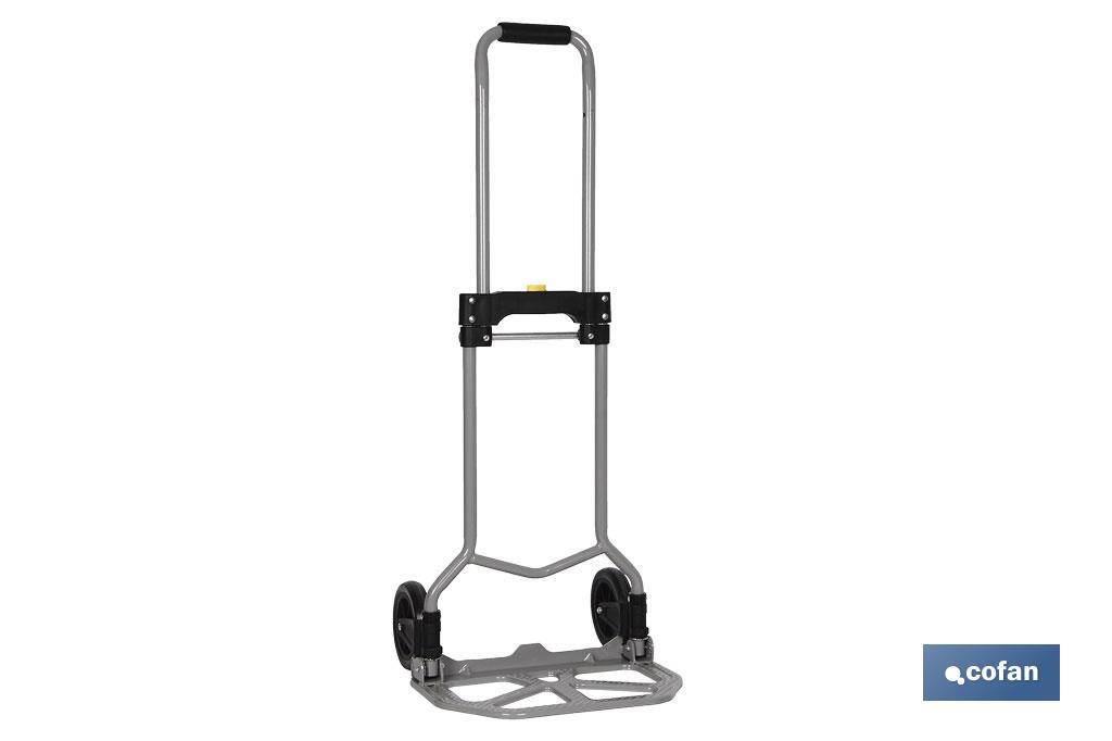 Carretilla de almacén plegable en aluminio