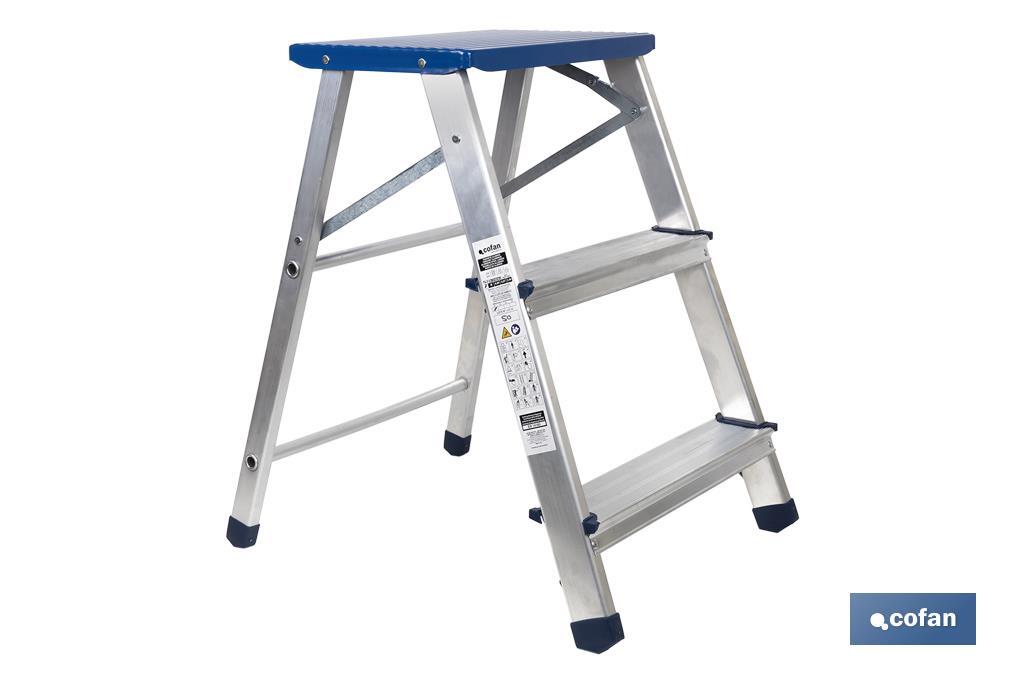 Taburete plegable de 3 peldaños