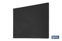 Panel de herramientas perforado