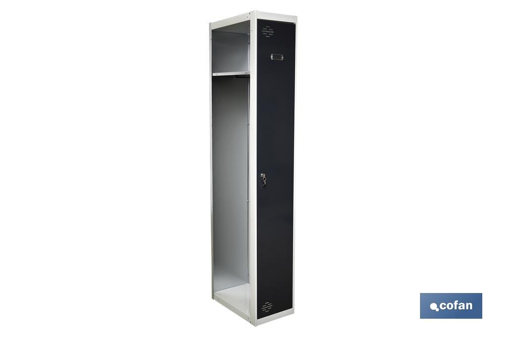 Taquilla de acero adicional de 1 puerta
